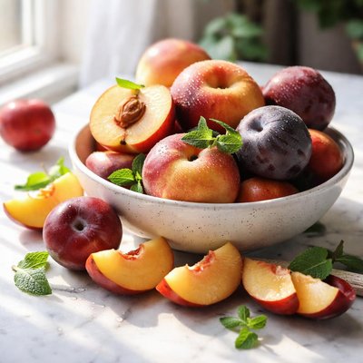 Image of Peaches and Plums