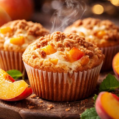 Image of Peaches Cream Muffins