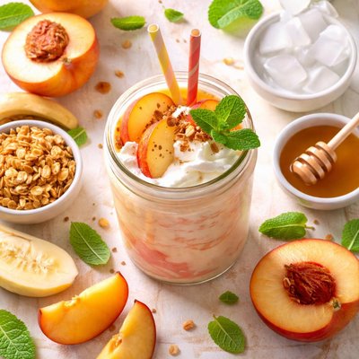 Image of Peaches Cream Smoothie