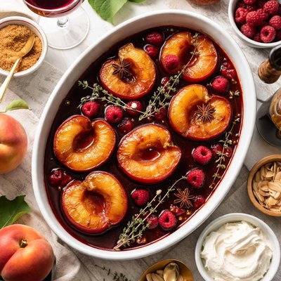 Image of Peaches in Port