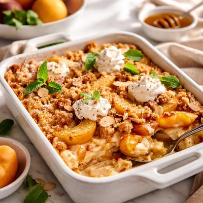 Image of Peaches N Cream Casserole