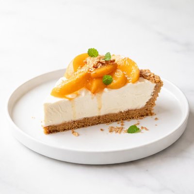 Image of Peaches N Cream Icebox Pie