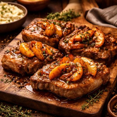 Image of Peachy Pork Chops