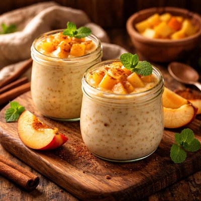 Image of Peachy Tapioca Pudding