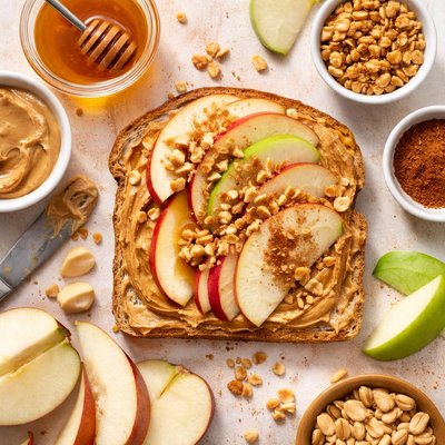 Image of Peanut Apple Butter Sandwich