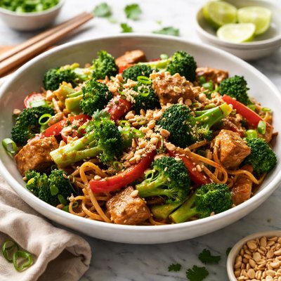 Image of Peanut Broccoli Stir Fry
