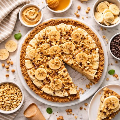 Image of Peanut Butter and Banana Pie