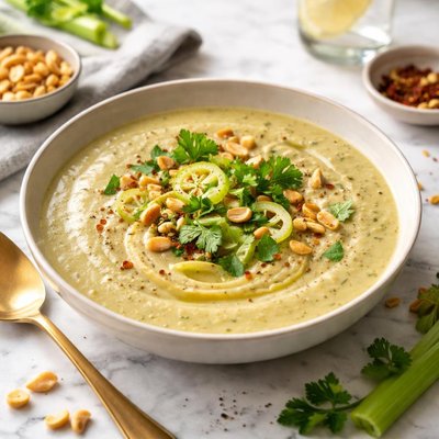 Image of Peanut Butter and Celery Soup