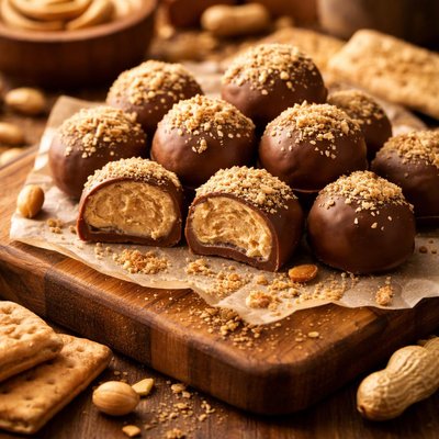 Image of Peanut Butter and Graham Bon Bons