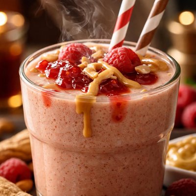 Image of Peanut Butter and Jelly Smoothie