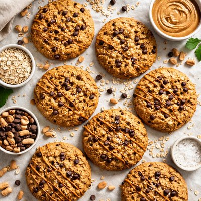 Image of Peanut Butter and Oatmeal Biggies