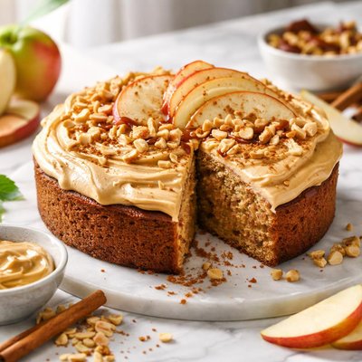 Image of Peanut Butter Apple Cake
