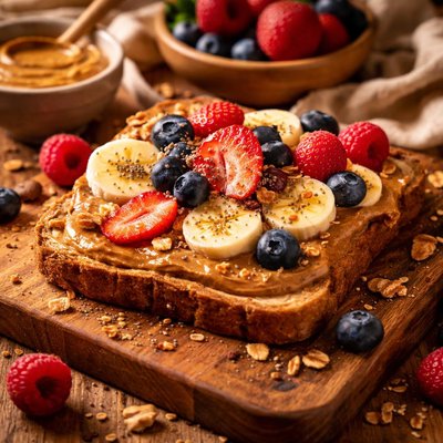 Image of Peanut Butter Banana Berry Blast