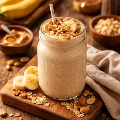 Image of Peanut Butter Banana Break Shake Smoothie
