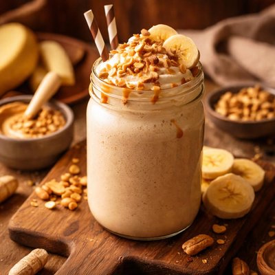Image of Peanut Butter Banana Milkshake