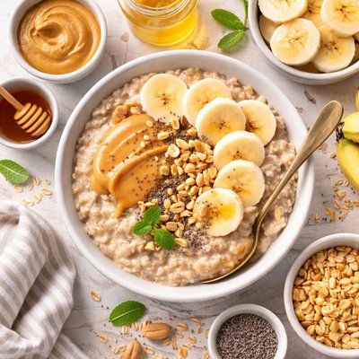 Image of Peanut Butter Banana Oat Bran