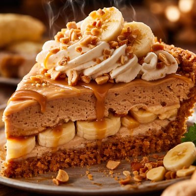 Image of Peanut Butter Banana Pie