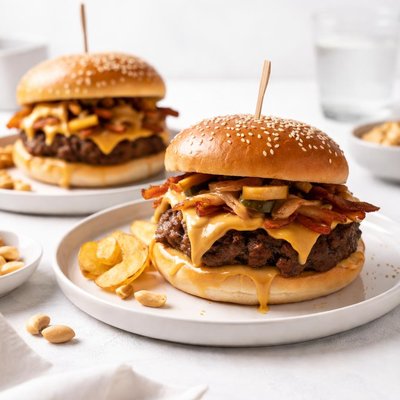 Image of Peanut Butter Burgers