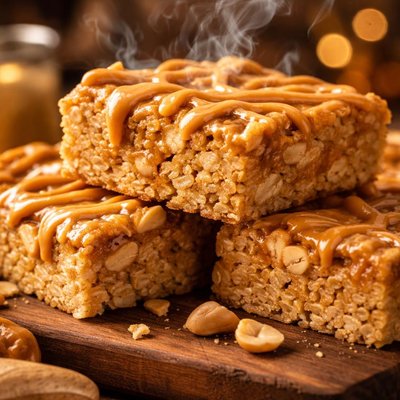 Image of Peanut Butter Cereal Bars