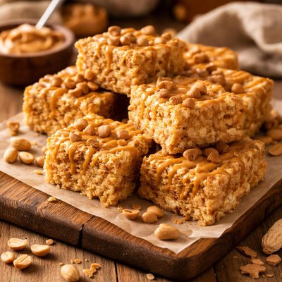 Image of Peanut Butter Cereal Treats