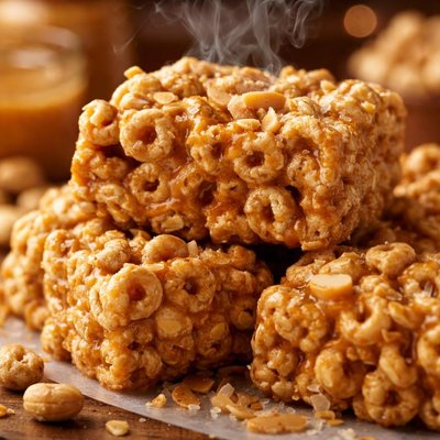Image of Peanut Butter Cheerios Treats
