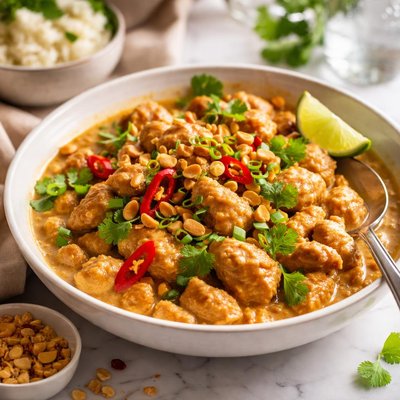 Image of Peanut Butter Chicken with Chile