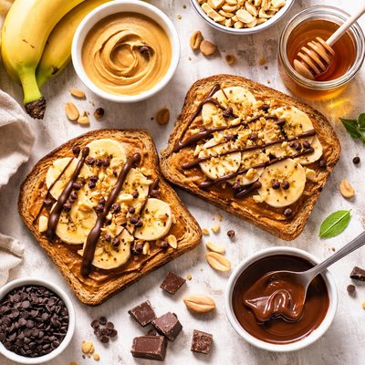 Image of Peanut Butter Chocolate Banana