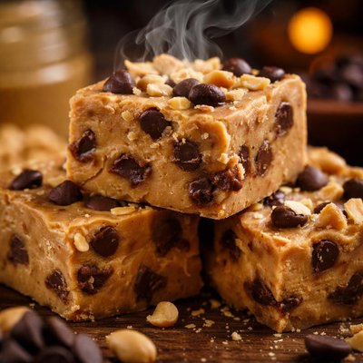 Image of Peanut Butter Chocolate Chip Fudge