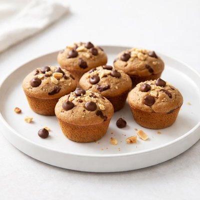 Image of Peanut Butter Chocolate Chip Mini Muffins