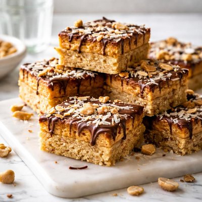 Image of Peanut Butter Coconut Bars