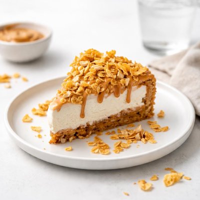 Image of Peanut Butter Cornflake Ice Cream Pie