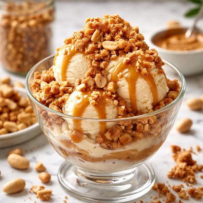 Image of Peanut Butter Crunch Ice Cream Topping