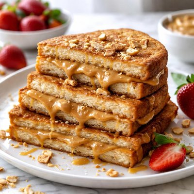 Image of Peanut Butter Grilled Sandwiches