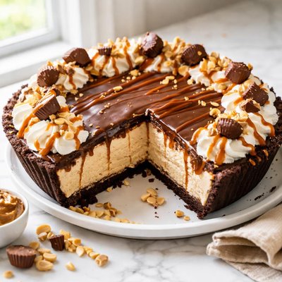 Image of Peanut Butter Ice Cream Pie Hold on to Your Lips