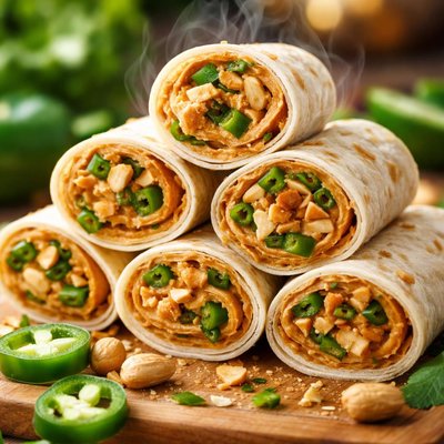 Image of Peanut Butter Jalapeno Roll Ups