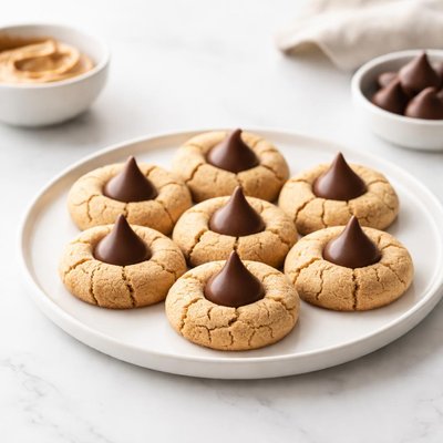 Image of Peanut Butter Kiss Cookies