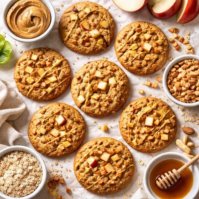 Image of Peanut Butter N Apple Cookies