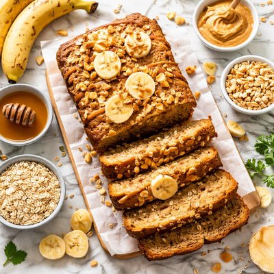 Image of Peanut Butter N Banana Bread