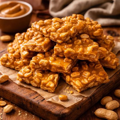 Image of Peanut Butter Peanut Brittle