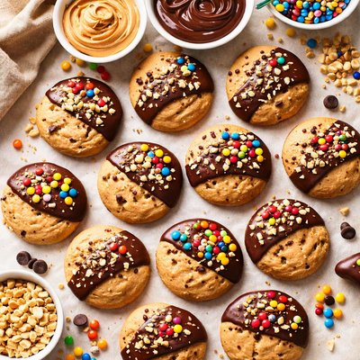 Image of Peanut Butter Plunge Cookies
