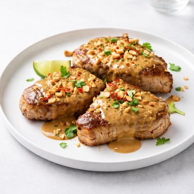 Image of Peanut Butter Pork Chops