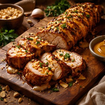 Image of Peanut Butter Pork Tenderloin