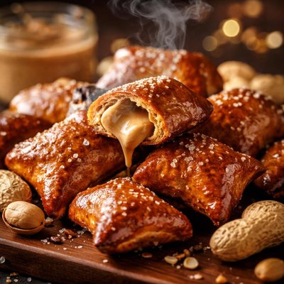 Image of Peanut Butter Stuffed Pretzels