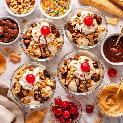 Image of Peanut Butter Sundaes