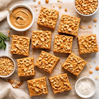 Image of Peanut Butterscotch Slice