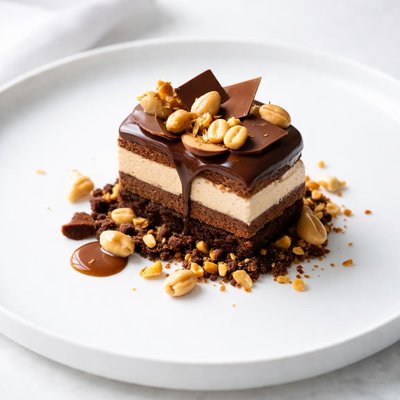 Image of Peanut Chocolate Parfait Dessert