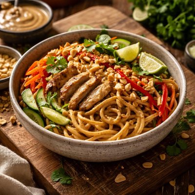 Image of Peanut Noodle Bowl