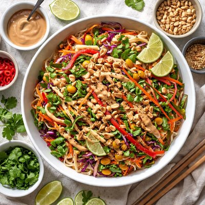 Image of Peanut Noodle Salad