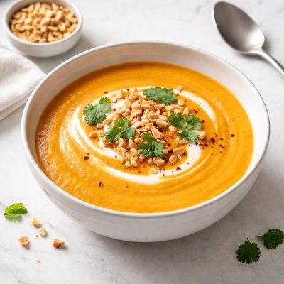 Image of Peanut Sweet Potato Soup