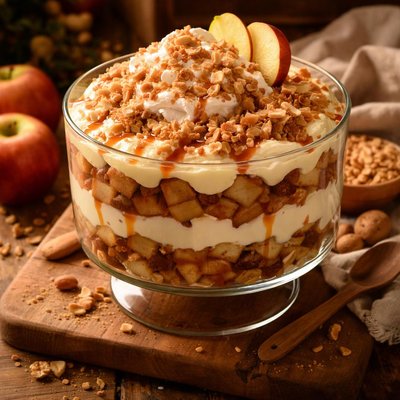 Image of Peanutty Apple Trifle Dessert